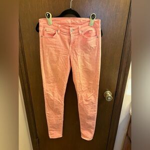 7 for all mankind pink jeans